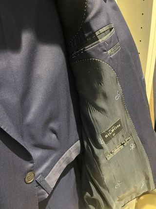 Traje Silbón azul tinta Talla 52/42