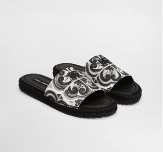 Sandalias Dolce&Gabbana estilo alpargata T45