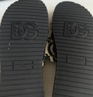 Sandalias Dolce&Gabbana estilo alpargata T45