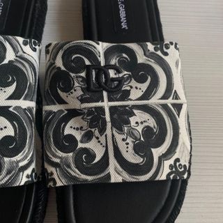 Sandalias Dolce&Gabbana estilo alpargata T45