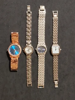 Lote 4 Relojes Mujer
