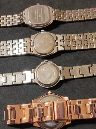 Lote 4 Relojes Mujer
