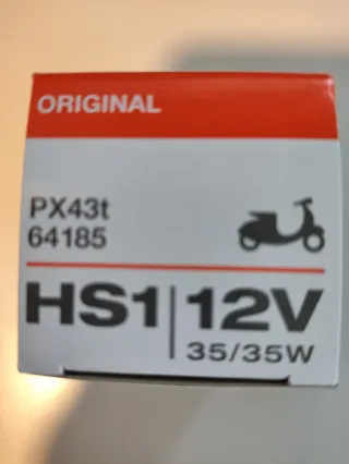 Bombilla OSRAM HS1 12V 35/35W Moto