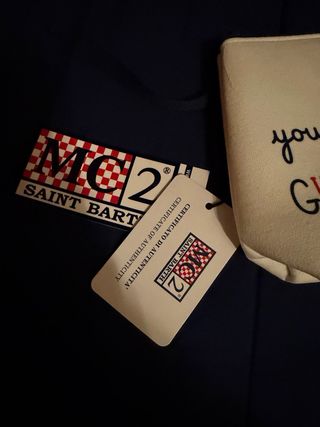 Pochette MC2 Saint Barth bianca