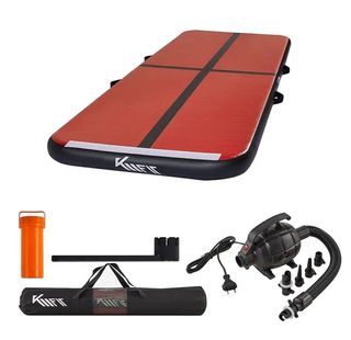 KM Fit Esterilla Fitness Inflable de 3m + inflador