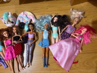 Pack Juguetes Barbie: Muñecas, Casa y Coche.