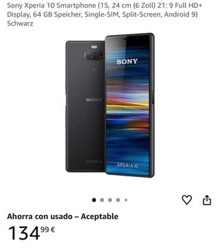 Sony Xperia 10 Nero