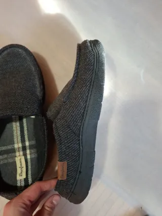 Zapatillas de estar por casa Dearfoams grises