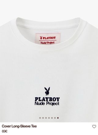 Camiseta Playboy Nude Project Talla M