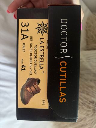 Zapatillas Doctor Cutillas Mujer marron- granate