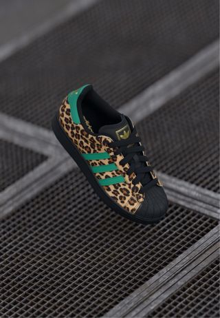 Adidas Superstar Animal Print Verde