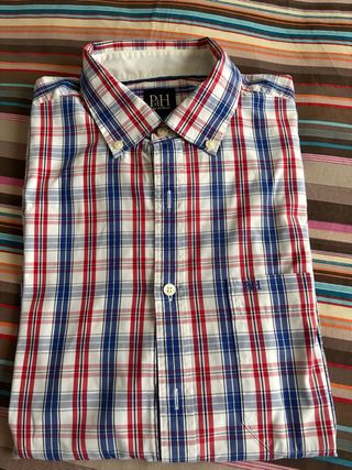 Camisa cuadros Pedro del Hierro Talla XL