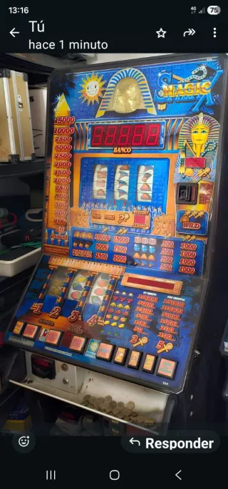 Máquina Tragaperras Magic Faraón