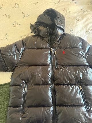 Polo Ralph Lauren Plumífero Negro Nuevo a estrenar