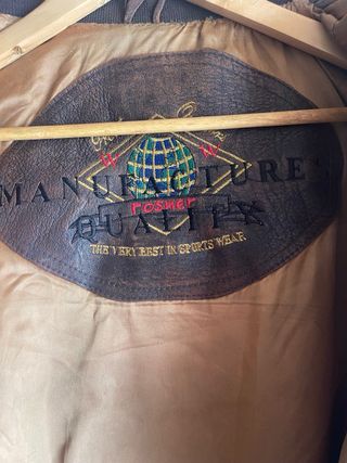 Cazadora bomber hombre vintage es Única.