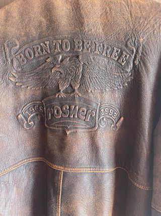 Cazadora bomber hombre vintage es Única.