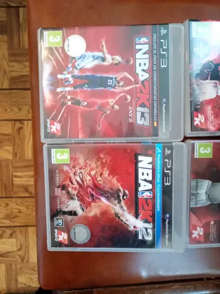 Juegos PS3 NBA 2K12, 13, 14, 15
