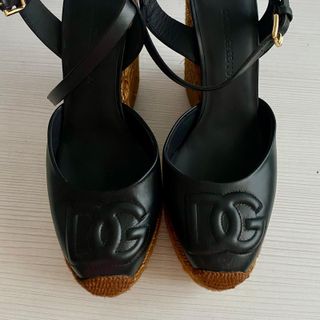 Alpargatas Dolce & Gabbana negras talla 37.5