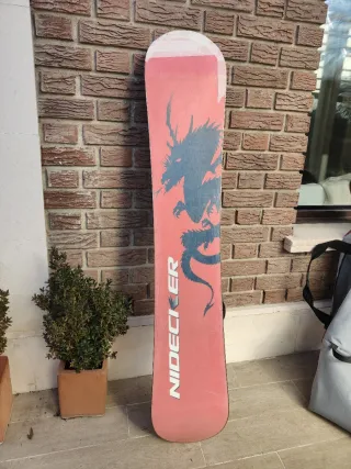 Snowboard Nidecker + Fijaciones DC + Funda