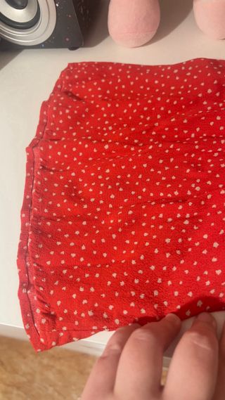 Mono Mango Pierna Ancha Rojo Talla XL