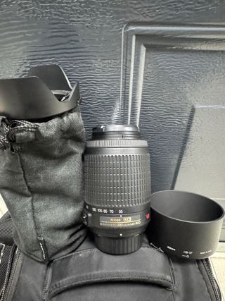 Nikon D5200 + Lentes 18-55VR y 55-200VR