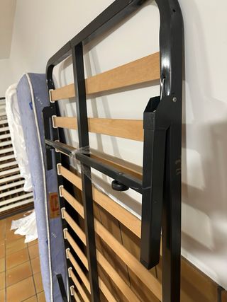 2 Colchones 90cm + Somier Láminas