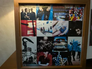 Rock Frame de portado de rock U2  - ACHTUNG BABY