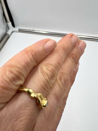 Anillo Oro con Diamante