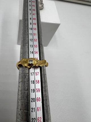 Anillo Oro con Diamante