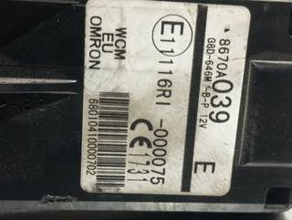 ANTIRROBO / LLAVE CONTACTO PEUGEOT 4007 4HN 8670A