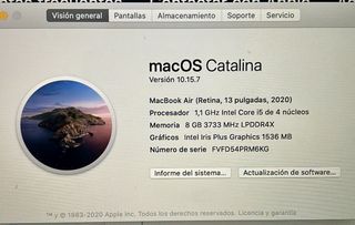 MacBook Air 13" 2020 Grigio Siderale