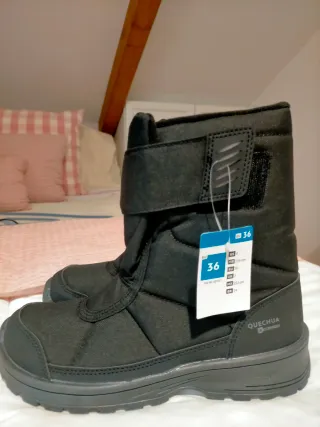 Botas de nieve negras