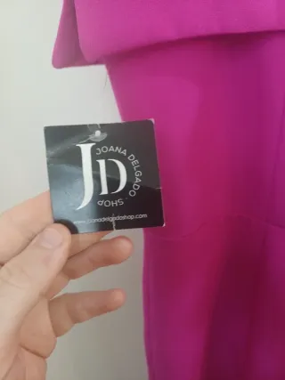 Mono Joana Delgado rosa talla XL