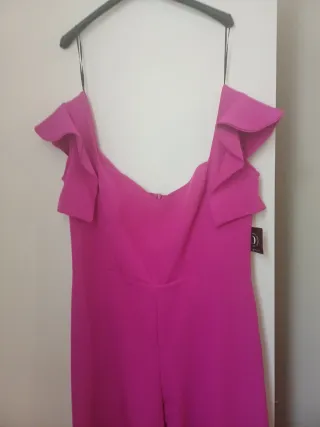 Mono Joana Delgado rosa talla XL