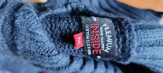 Jersey azul hombre talla M