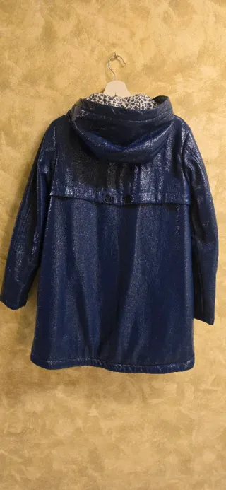Anorak Andamio Azul Brillo Talla 42