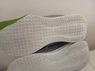 Zapatillas deportivas Lefties grises y rosas 37