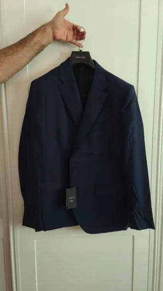 Traje azul Massimo Dutti nuevo