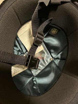 Casco de hipica negro