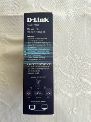 Router 5G D-Link DWR-2101 AX1800