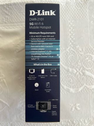 Router 5G D-Link DWR-2101 AX1800