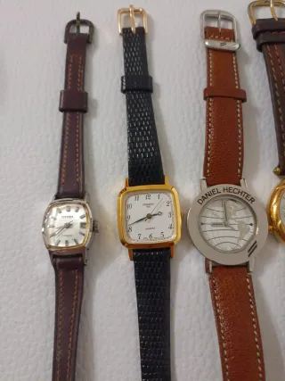 Lote de 8 Relojes Variados 10 cada uno.
