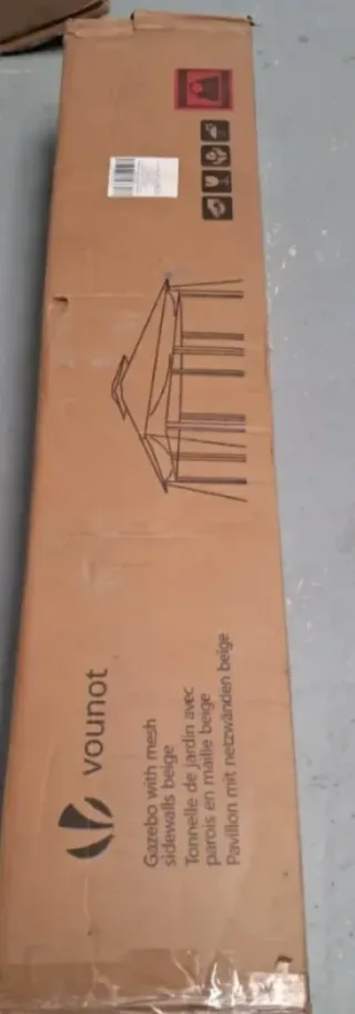 VOUNOT Carpa Plegable Gazebo 3.6x3.6m