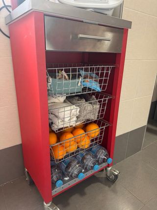 Mueble cocina con ruedas