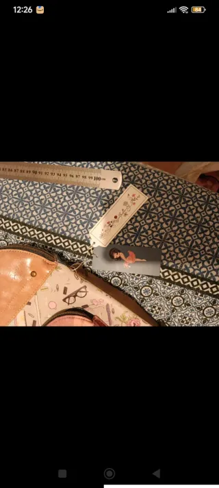 Mochila Sweet Candy con etiquetas