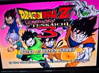 Dragon Ball Z Budokai Tenkaichi 3 PS2