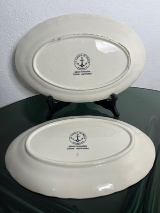 Pareja Bandejas La Cartuja Pickman