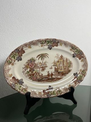 Pareja Bandejas La Cartuja Pickman