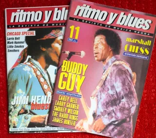 Lote 2 Revistas Ritmo y Blues. Números 8 y 11.