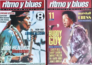 Lote 2 Revistas Ritmo y Blues. Números 8 y 11.